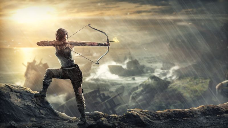 Tomb Raider, Lara Croft, PC Games, Xbox 360, PlayStation 4, Wallpaper