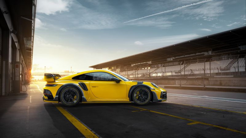 TechArt Porsche GTstreet R, Sports cars, 2021, Wallpaper