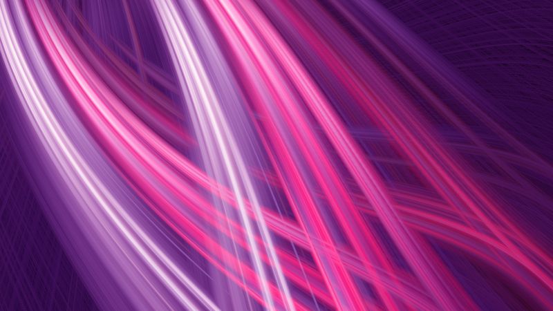 Abstract Swirls, Purple background, Vibrant, Curved lines, Digital Art, 5K, Wallpaper