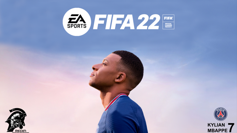 FIFA 22, Kylian Mbappé, PC Games, Footballer, France, Wallpaper