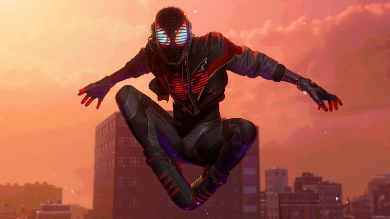 Marvel's Spider-Man Remastered, Spider-Man, 2021 Games, PlayStation 5, Wallpaper