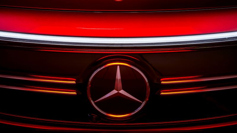Mercedes-Benz EQA 250 AMG Line, 2021, Mercedes-Benz Logo, Three-pointed star, Wallpaper