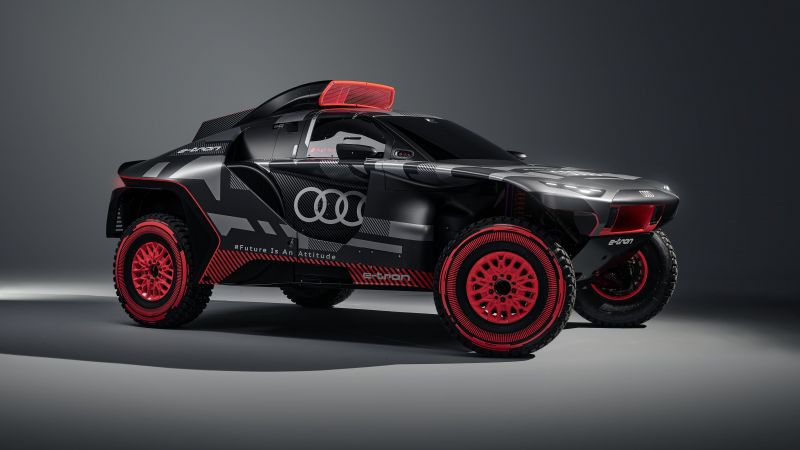 Audi RS Q e-tron, Electric cars, Off-Road SUV, Concept cars, Rally racer, 2022, Wallpaper