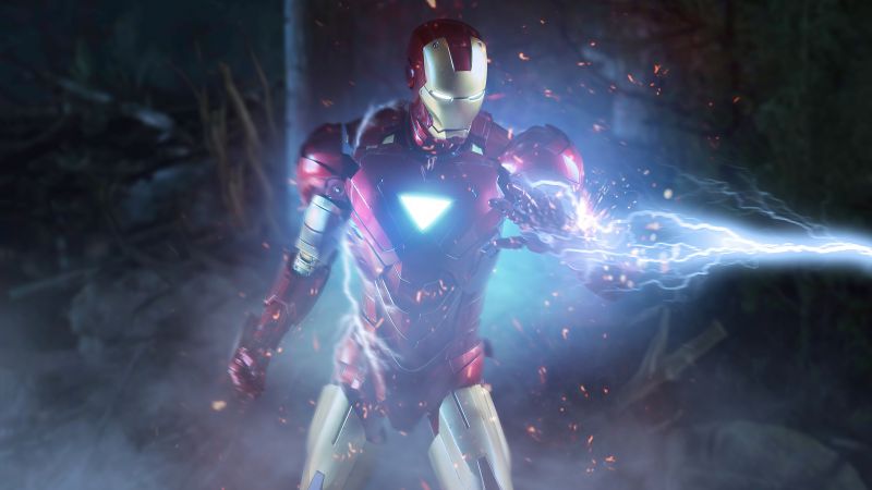 Iron Man, Marvel Superheroes, 5K, 8K, Wallpaper