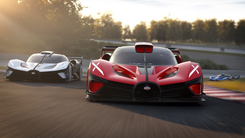 Bugatti bolide hyper sports cars 2021 