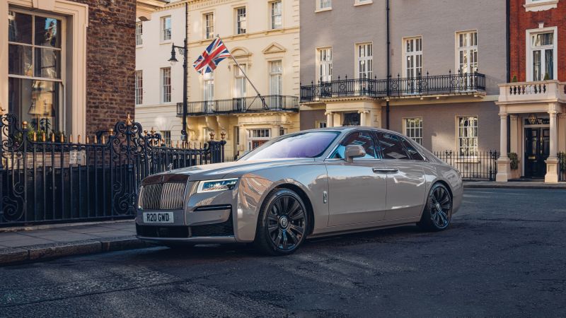 Rolls-Royce Ghost, 2021, 5K, 8K, Wallpaper