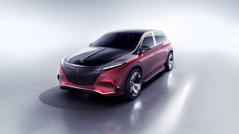 Concept Mercedes-Maybach EQS, Electric cars, Concept cars, 2021, 5K, 8K, Wallpaper