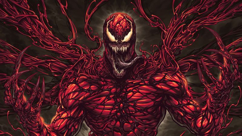 Venom: Let There Be Carnage, Venom 2, 2021 Movies, Marvel Comics, Wallpaper