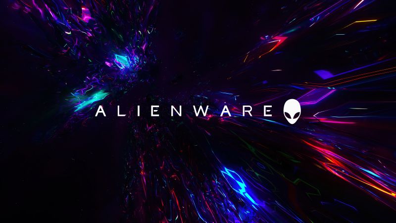 Alienware, Stock, Abstract background, Wallpaper
