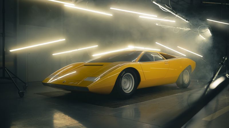 Lamborghini Countach LP500, 8K, 2021, 5K