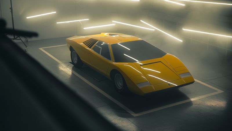 Lamborghini Countach LP500, 2021, 5K, 8K, Wallpaper