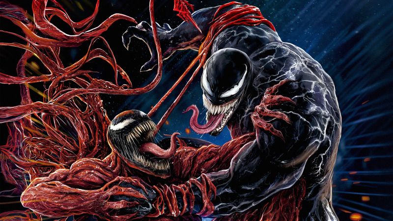 Venom: Let There Be Carnage, Venom 2, Marvel Comics, 2021 Movies, Wallpaper
