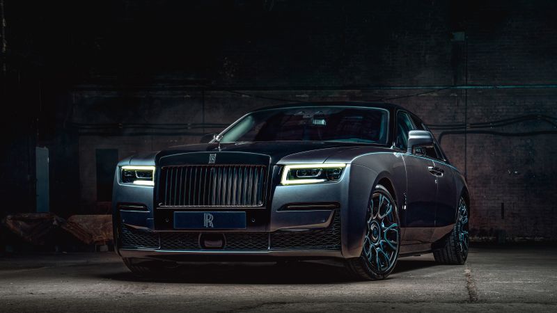Rolls-Royce Ghost Black Badge, 2021, 5K, 8K, Wallpaper