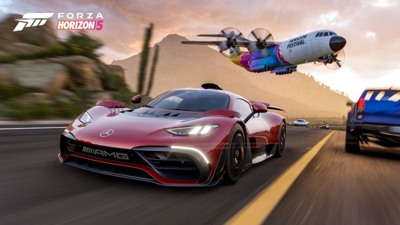 Forza Horizon 5, PC Games, Mercedes-AMG Project One, 2021 Games, Racing games, Xbox Series X and Series S, Xbox One, Wallpaper