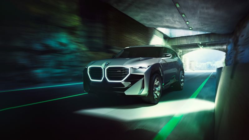 BMW Concept XM, Plug-in Hybrid SUV, Concept cars, 2022, 5K, 8K, Wallpaper