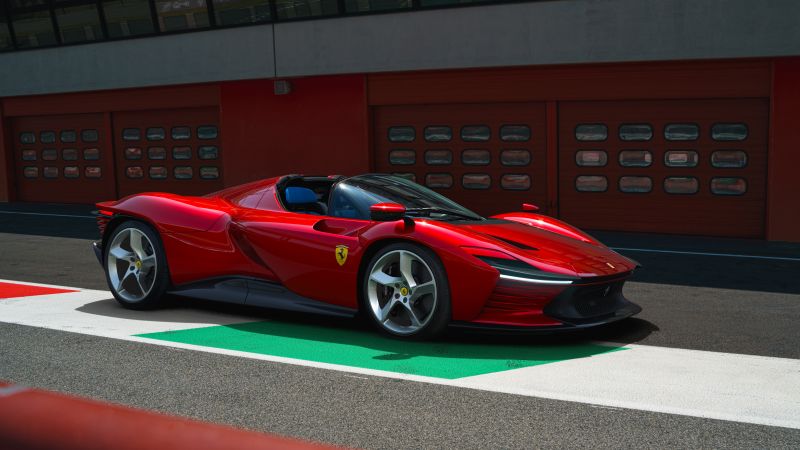 Ferrari Daytona SP3, Sports cars, Supercars, Race track, 5K, 2021, Wallpaper
