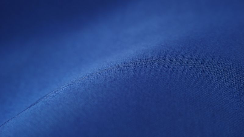 Fabric, Cloth, Blue background, Material, Selective Focus, Macro, 5K, 8K, Wallpaper