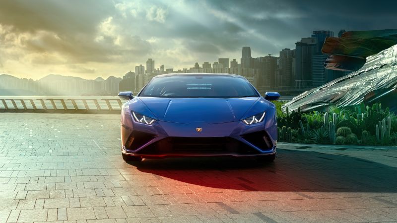 Lamborghini Huracan EVO RWD, 2021, Wallpaper