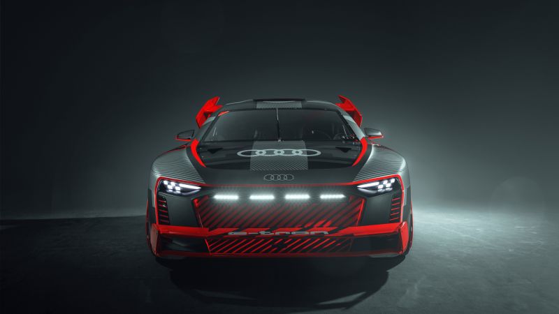 Audi S1 e-tron quattro Hoonitron, Sports cars, 5K, Wallpaper
