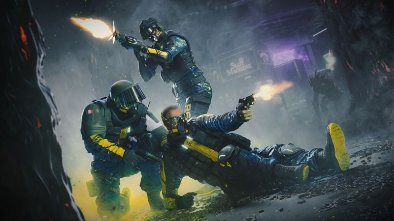 Tom Clancy's Rainbow Six Extraction, 2022 Games, PC Games, PlayStation 4, PlayStation 5, Xbox One, Xbox Series X and Series S, Wallpaper