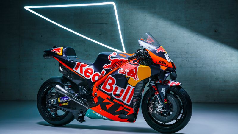 KTM RC16, Red Bull Racing, MotoGP, 2022, Sports bikes, MotoGP bikes, 5K, Wallpaper