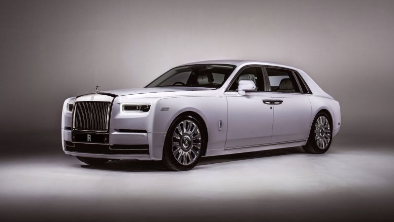 Rolls-Royce Phantom Orchid, Limited edition, Luxury cars, 5K, 8K, 2022, Wallpaper