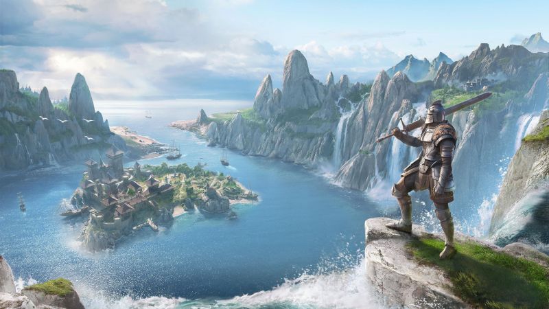 The Elder Scrolls Online: High Isle, PC Games, 2022 Games, PlayStation 4, PlayStation 5, Wallpaper