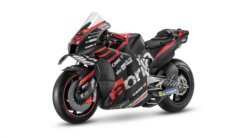 Aprilia RS-GP, MotoGP bikes, Sports bikes, White background, 2022, Wallpaper
