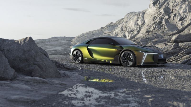 DS E-Tense Performance Concept, Formula E racing car, Electric Race Cars, 2022, 5K, Wallpaper
