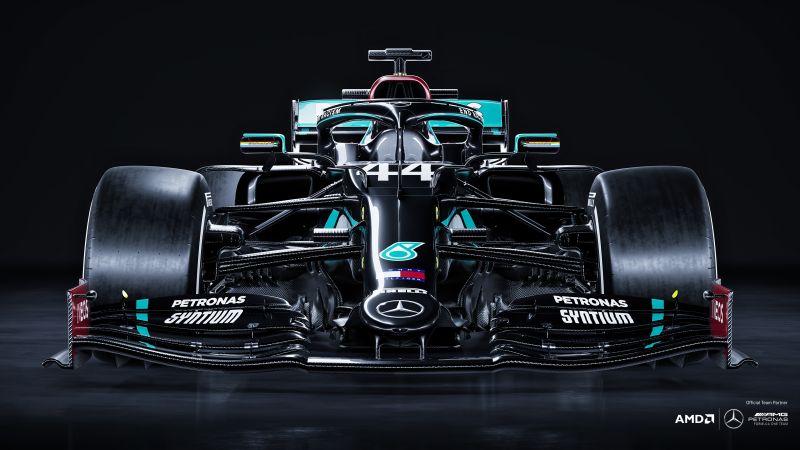 Mercedes-AMG F1 W11 EQ Performance, Formula One cars, Formula E racing car, Dark background, Wallpaper
