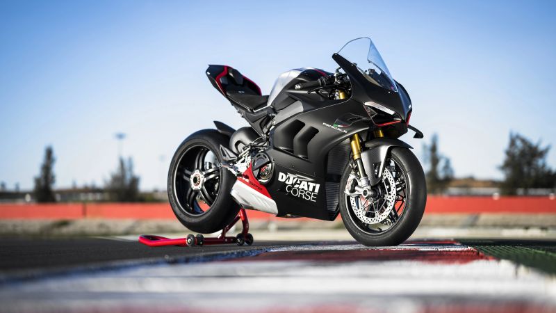 Ducati Panigale V4 SP2, Sports bikes, 2023, Wallpaper