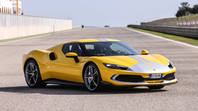 Ferrari 296 GTB Assetto Fiorano, Sports cars, 2022, 5K, Wallpaper