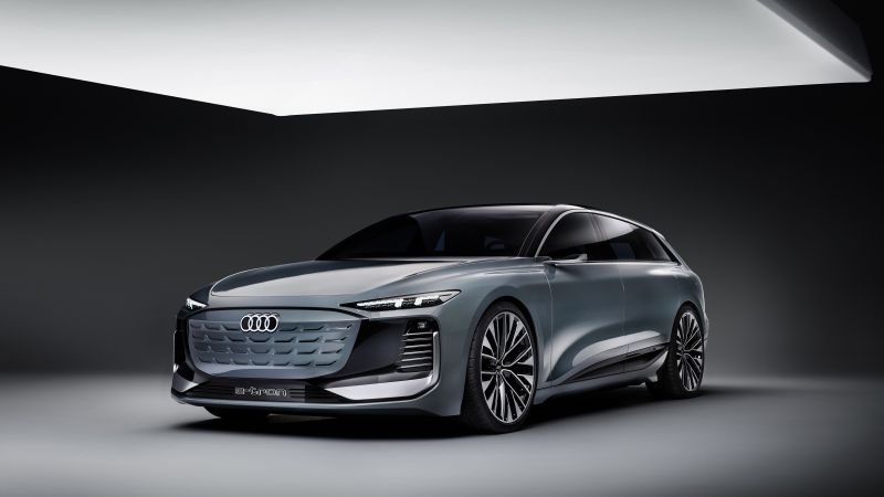 Audi A6 Avant e-tron Concept, 2022, Wallpaper