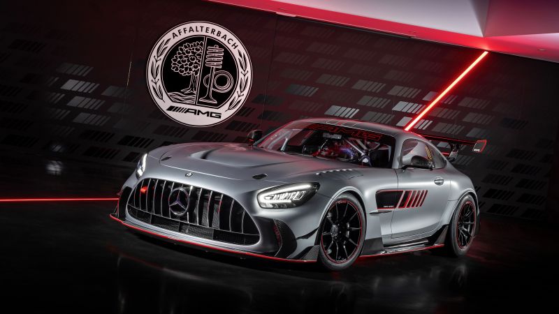 Mercedes-AMG GT Track Series, 2022, Sports cars, 5K, Wallpaper