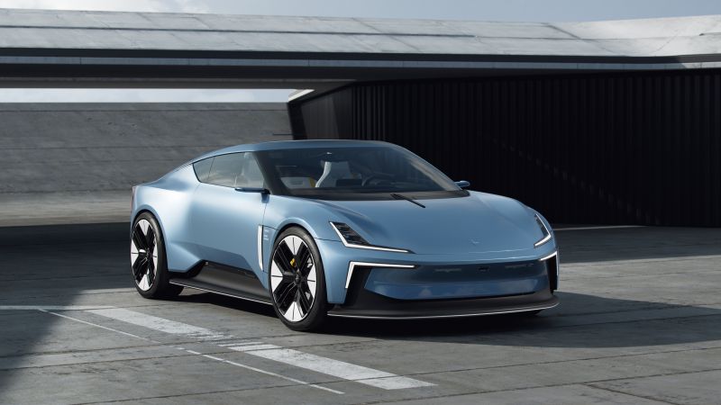 Polestar O2 Concept, Electric cars, Roadster, Concept cars, 2022, 5K, Wallpaper