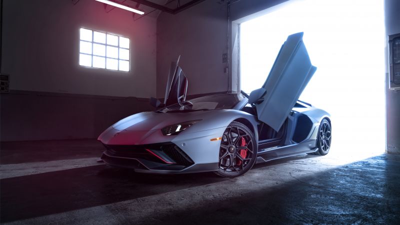 Lamborghini Aventador, 2022, 5K, 8K, Wallpaper