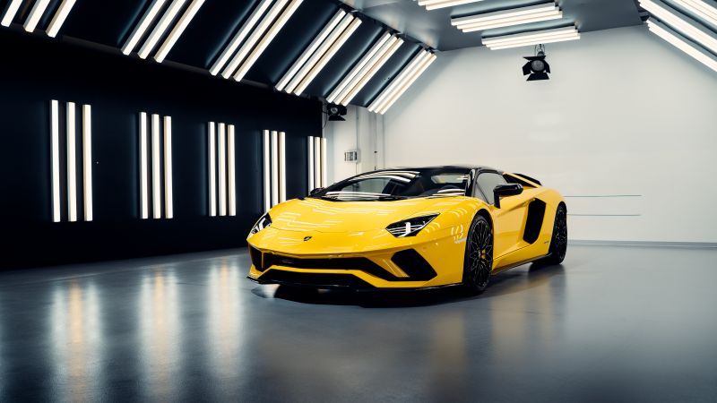 Lamborghini Aventador, Supercars, 5K, Wallpaper