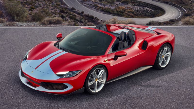 Ferrari 296 GTS Assetto Fiorano, Sports cars, 2022, 5K, 8K, Wallpaper