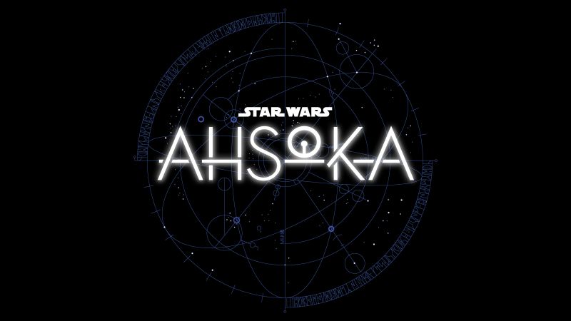 Star Wars: Ahsoka, Ahsoka Tano, 2023 Series, Black background, AMOLED, 5K, 8K, Wallpaper