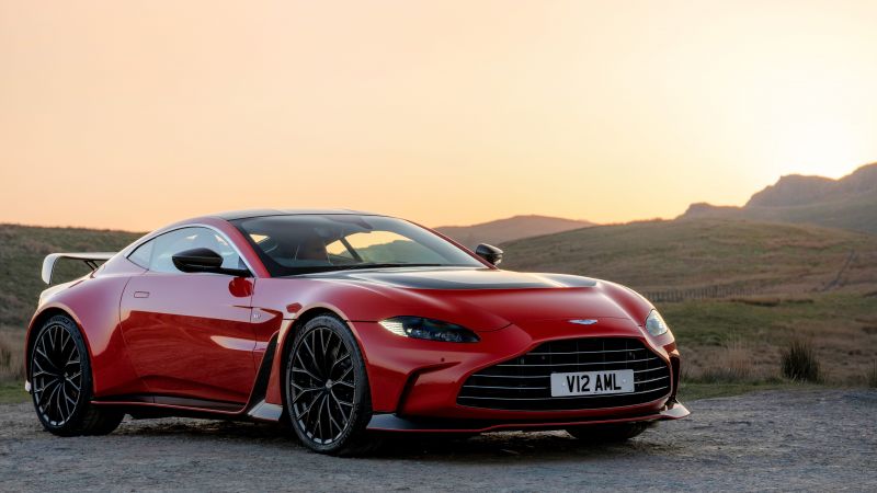 Aston Martin V12 Vantage, 2022, 5K, 8K, Wallpaper