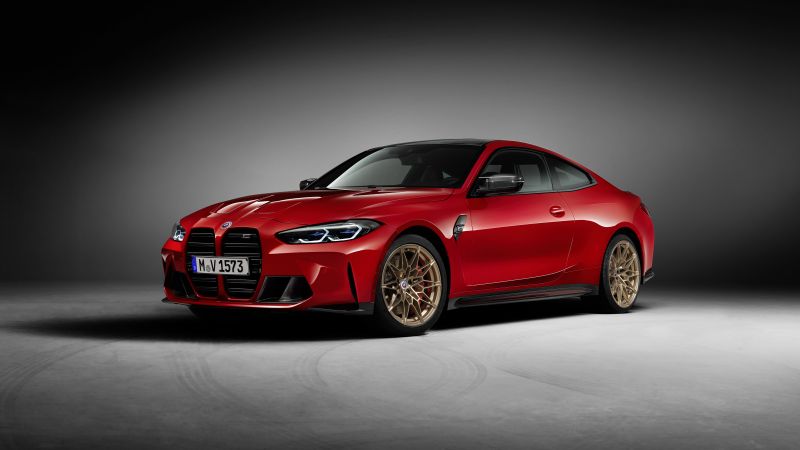 BMW M4 Competition, 50 Years M Anniversary Edition, 50 Years of BMW M, 50 Jahre BMW M, 2022, 5K, Wallpaper