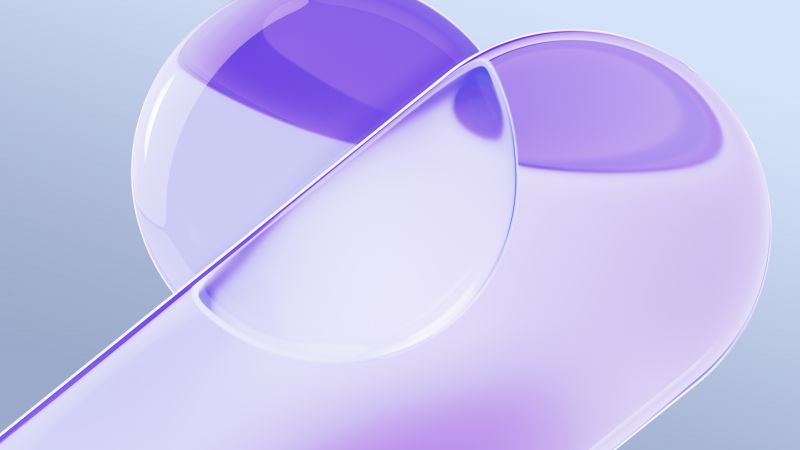Shapes gradient abstract light purple background 5k 