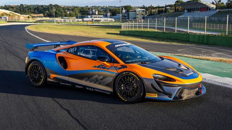 McLaren Artura GT4, Sports cars, Race track, 2022, 5K, Wallpaper