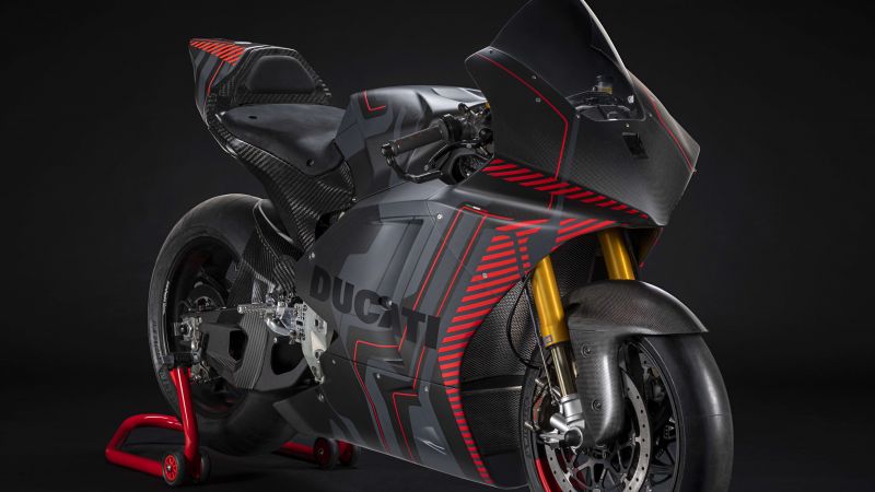 Ducati V21L MotoE, Prototype, Electric Sports bikes, Electric Race Bikes, Dark background, 2022, 5K, Wallpaper