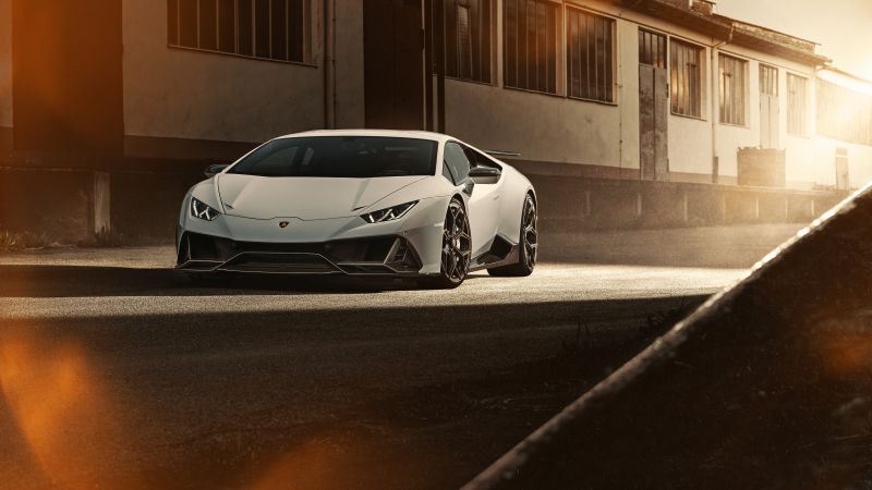 Lamborghini Huracan EVO, Novitec, 2020, 5K, 8K, Wallpaper