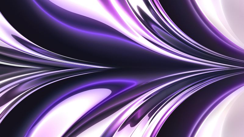 MacBook Air, Stock, 2022, Abstract background, MacBook Air 2022, Purple background, Wallpaper