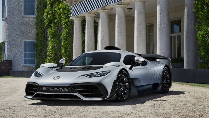 Mercedes-AMG ONE, Hybrid sports car, Hybrid electric cars, 2022, Wallpaper