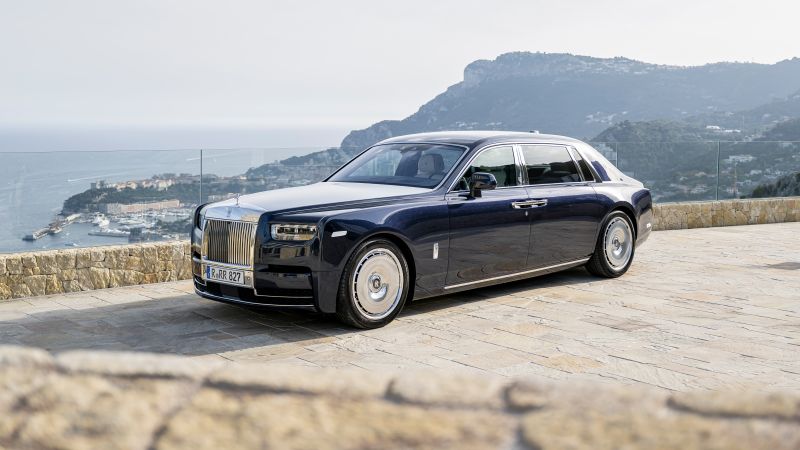 Rolls-Royce Phantom EWB, 2022, 5K, 8K, Wallpaper