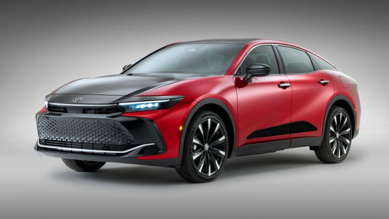 Toyota Crown Platinum, Electric Sedan, 2023, 5K, 8K, Wallpaper