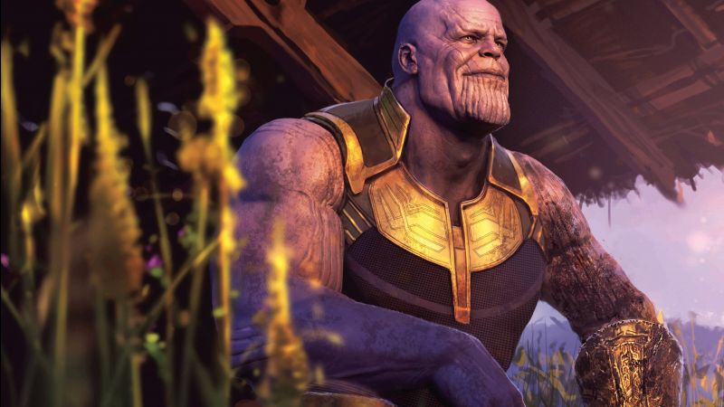 Thanos, Avengers: Infinity War, 8K, Wallpaper